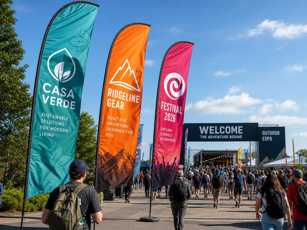 Feather & Event Flags